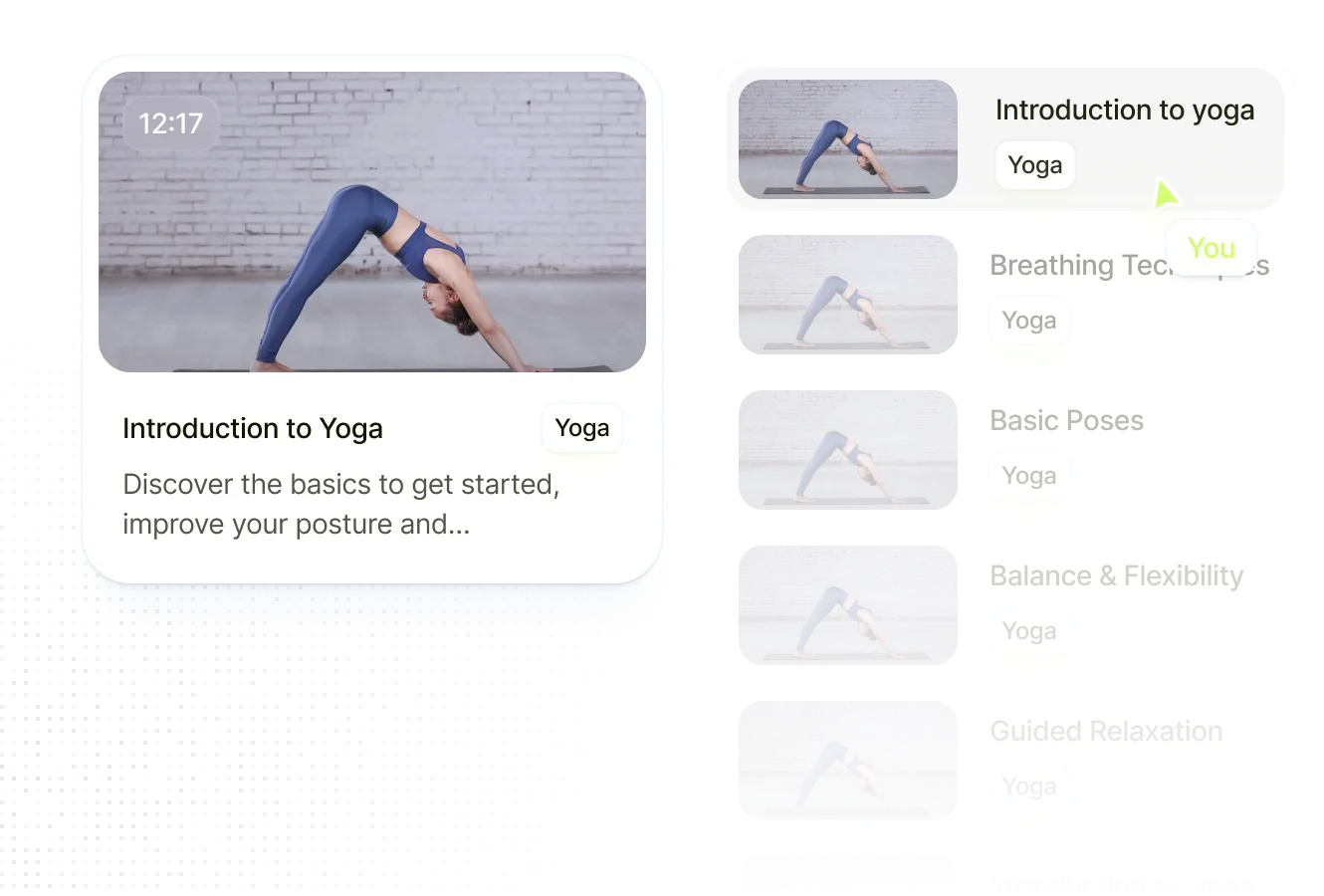 Ekklo fitness coaching software dashboard
